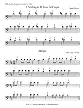 Fifth Position Preparatory Studies for the Cello - PDF Download